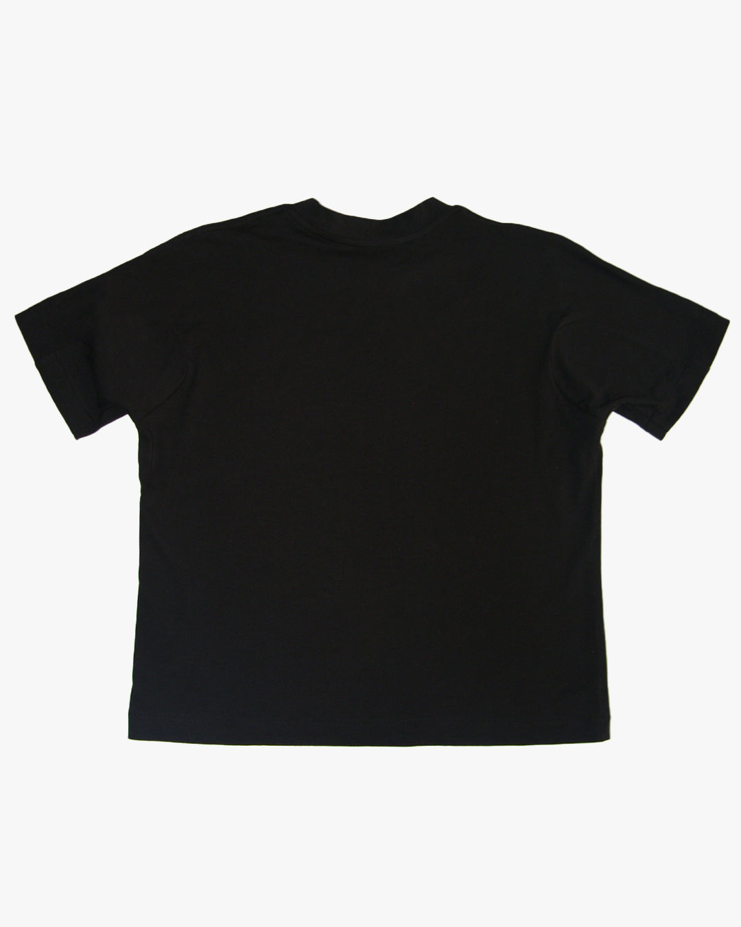 Curved T-shirt Black